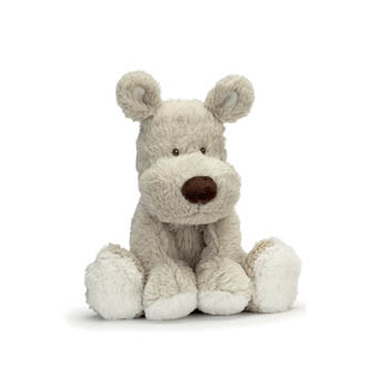 Teddykompaniet Teddy Cream - Hund, liten, grå